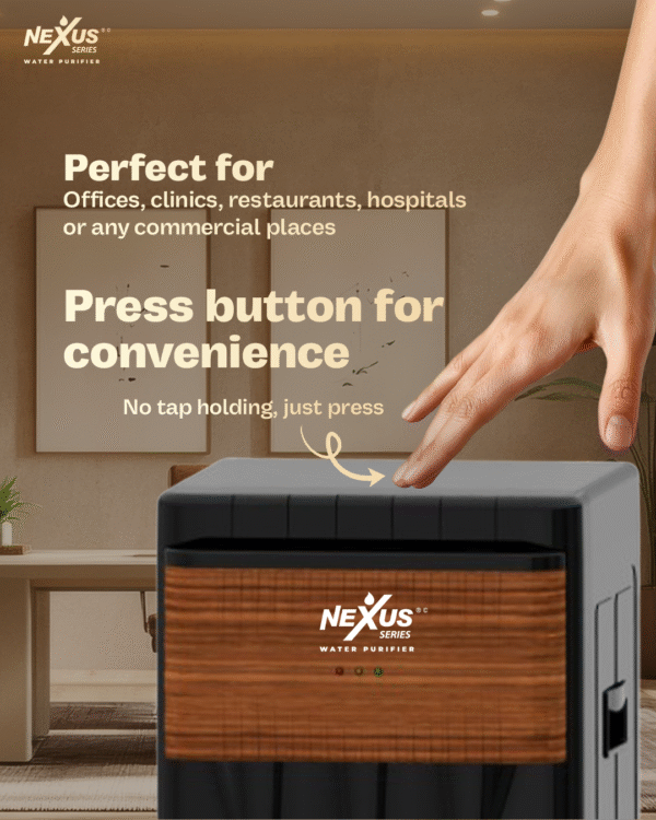 Nexus HNC-RO Dispenser | Hot, Normal & Cold Water Dispenser with Inbuilt RO & SS Storage Tank - Image 3